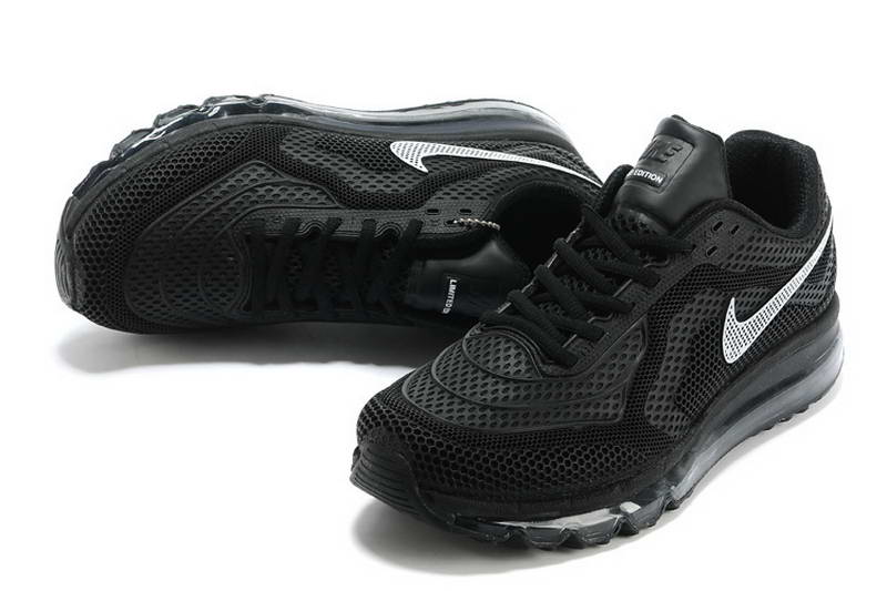 Nike Air max 2014 KPU mens Shoes Black  Blue (2)